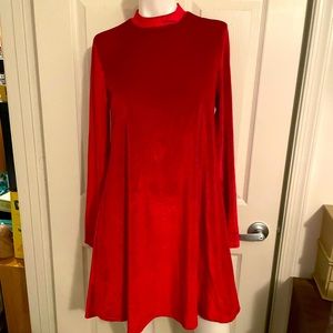 Red Velvet Dress